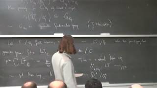 Lecture Series quotpadic Geometryquot by Peter Scholze 2014 lecture 16 [upl. by Adnarrim]