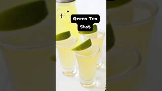 Green Tea Shot cocktail bar bartender short trending viral whiskey irish sprite shots yt [upl. by Treboh]