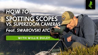 Spotting Scopes vs Superzoom Cameras for HUNTING NZHunterAdventures [upl. by Philine]