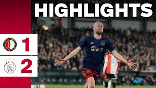 On to the FINAL ❌❌❌  Highlights Feyenoord  Ajax  KNVB Beker [upl. by Aibsel350]