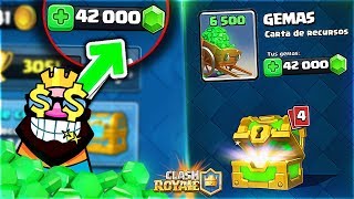 ¿El MEJOR MÉTODO PARA CONSEGUIR MILES DE GEMAS GRATIS   Clash Royale BySixx [upl. by Tima]