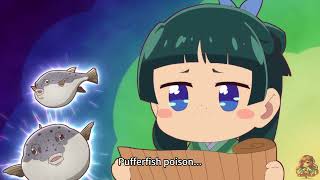 Maomao Is Excited To Taste Pufferfish Poison  The Apothecary Diaries Ep 15 [upl. by Gambell]