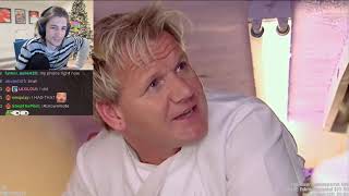 xQc Reacts To Gordon Ramsay The Most Ridiculous Moments On Kitchen Nightmares  WITH CHAT [upl. by Sharai]