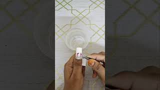 Nail art water transfer decals nails diy shorts [upl. by Dag128]