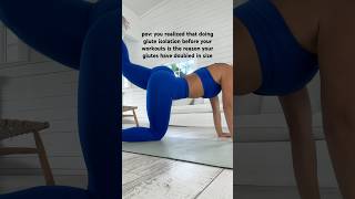 glute isolation workouts CHANGE THE GAME 🗣️ gluteworkout homeworkout [upl. by Harbird]