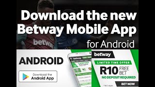 The new Betway App for Android  Betway App [upl. by Shanan857]