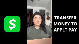 How To Transfer Money From Cash App To Apple Pay [upl. by Asserrac]