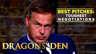 Best Pitches 4 of the Toughest Negotiations  Dragons Den [upl. by Nivlen151]