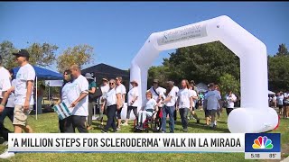 A Million Steps for Scleroderma walk in La Mirada [upl. by Ynnav404]