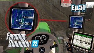 🚜Aprendiendo a usar el EDRIVE LANER para hacer guías  FARMING SIMULATOR 22 Ep51  GAMEPLAY ESPAÑOL [upl. by Crawley]