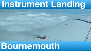 ILS Approach into Bournemouth for the first part of our Summer Holidays Family Flyouts Episode 8 [upl. by Mccomb]