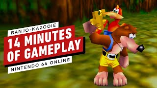 BanjoKazooie Nintendo 64 Online  14 Minutes of Gameplay [upl. by Nishi]