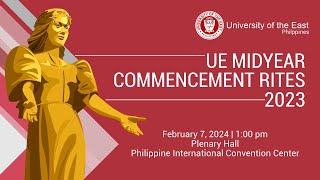 UE Midyear Commencement Rites 2023 [upl. by Inaoj60]