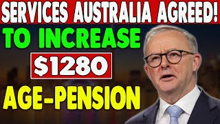 Service Australia has Agreed To Increase 1280 Agepension Payment for LowIncome Seniors [upl. by Aidil703]