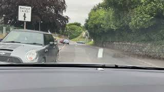 Ni driving test Newtownards Route 2 Ards to comber and ballyrainey road [upl. by Aztiram546]