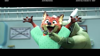 Zootopia  Deleted Scene  Nicks Tame Collar [upl. by Elise]