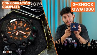 Tutorial GShock GWG1000 Cómo Configurar la Hora y sincronizar TODAS las MANECILLAS [upl. by Werra]