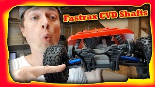 Fastrax Shafts for Traxxas Rustler  Making it work [upl. by Ttennaj]