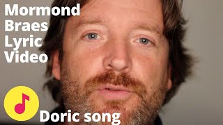 Lyrics Video of Mormond Braes amp Mormond Reel  Scottish traditional folk song and accordion tune [upl. by Aerdnak725]