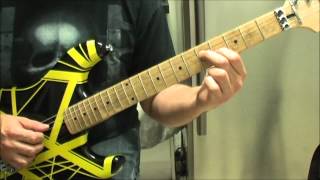 How to play Van Halen So This is Love on guitar [upl. by Atilehs]