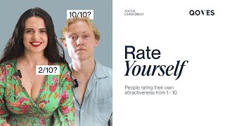 30 People Rate Their Own Attractiveness From 1  10  Social Experiment [upl. by Camala871]