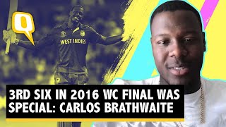 Carlos Brathwaite blasted four straight sixes in last over  England vs West Indies World T20 [upl. by Sucramaj]