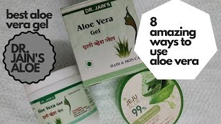 Best aloe vera gel and its uses  Dr Jains aloe vera gel [upl. by Eitisahc]