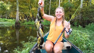 2 HOURS of BIG BLUEGILL amp REDEAR Catch and Cooks  How To Slay Bream All Year Long [upl. by Yarw56]