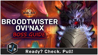 Broodtwister Ovinax Boss Guide  Nerubar Palace  HeroicNormal  The War Within Raid 110 [upl. by Eiggam]