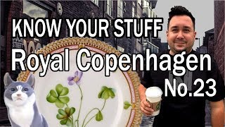 Royal Copenhagen Porcelain Plates and Figurines  Know Your Stuff [upl. by Aronid508]