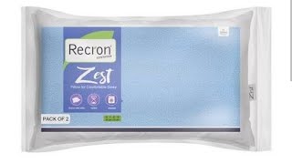 Recron reliance zest pillow review by BubuAditya [upl. by Remo]