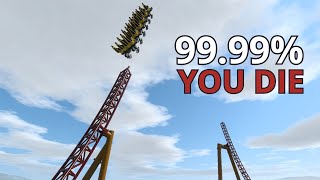 The Most Dangerous Roller Coaster in the World  NoLimits 2 [upl. by Ahsitauq525]