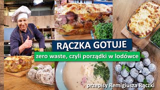 Rączka gotuje czosnkula zapiekanka z resztek bajaderki [upl. by Ahsilat]