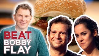 Beat Bobby Flay Burgers Challenge  Full Episode Recap  S1 E6  Food Network [upl. by Hughie]