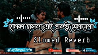 Halka Halka Ei Ektu MelameshaSlowed ReverbBhalobasa BhalobasaSrabantiHiranbengali Lofi song [upl. by Alamaj141]