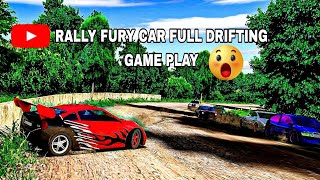 RALLY FURY CAR FULL DRIFTING GAME PLAY🔥🔥😎🥰 SAMIR music SBnewcargamingvideostecnogamerz [upl. by Richard]