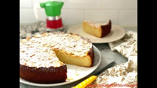 Almond Ricotta Cake Rossellas Cooking with Nonna [upl. by Loydie]