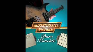 P90 vs Humbucker Pickups Bare Knuckle Supermassive HSP90 vs The Mule shorts [upl. by Nosniv]