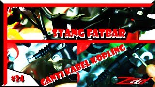 24 Stang Fatbar  Ganti kabel kopling  All New CB150r [upl. by Toinette808]