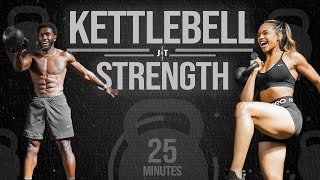 25 Minute Kettlebell Strength Workout Advanced [upl. by Gordan]