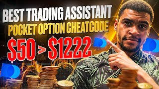 BEST TRADING ASSISTANT TOOL  POCKET OPTION CHEATCODE  BINARY OPTIONS TRADING ROBOT [upl. by Arvie]