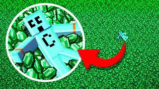 Minecraft but I Have 1 BILLION Emeralds [upl. by Wardle501]