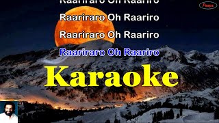 Karaoke  Kanne Kalaimaane  Moondram Pirai  With English Lyrics  Ilaiyaraaja   KJ Yesudas [upl. by Nayb649]