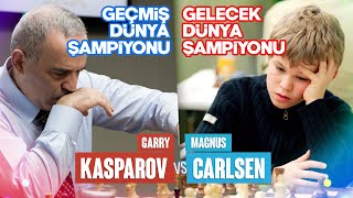 quotBir Çocuk Gibi Oynadımquot Kasparov vs Carlsen  Tarihi Mücadele [upl. by Pheni]