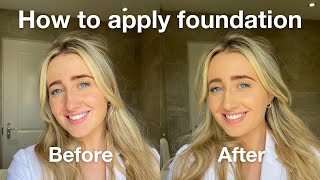 Clinique UK  How To Apply Foundation Flawlessly [upl. by Peter240]