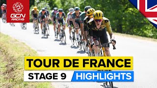 Eruptions Up The Puy De Dôme  Tour De France 2023 Highlights  Stage 9 [upl. by Attebasile]