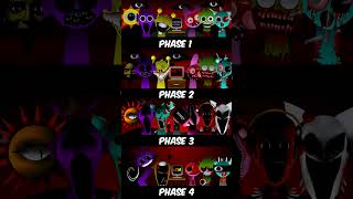 Incredibox Sprunki Mix ALL Horror Phases  Phase 1 Vs Phase 2 Vs Phase 3 incredibox sprunki [upl. by Whitehurst]