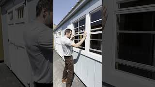 Window Screen Removal  Old Hickory Buildings amp Sheds [upl. by Etnohs]