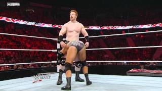 Raw  Sheamus amp Jerry Lawler vs David Otunga amp Michael McGillicutty [upl. by Atikam]