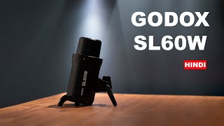 Godox SL60W review  Unboxing  Best video light under 10000 [upl. by Ahsienaj]